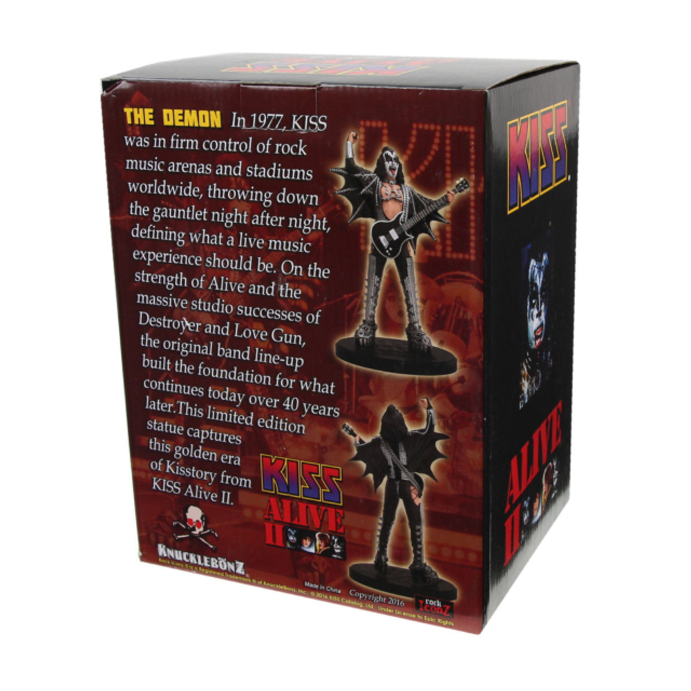 Cтатуэтка Knucklebonz Kiss Alive II - The Demon (Gene Gimmons)