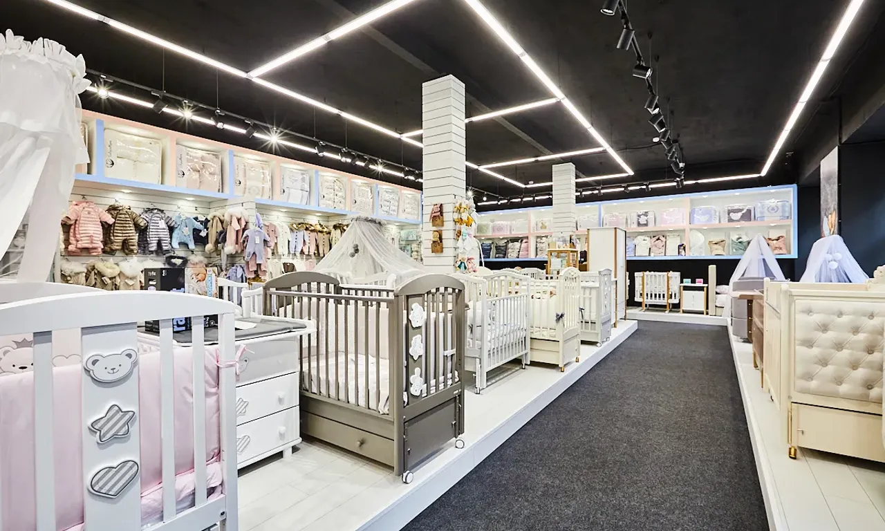 Четыре больших магазина в Москве