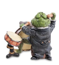 FG-6212-XD Фигура Лягушка «Барабанщик» (Sealmark)