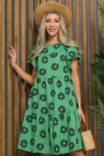 Платье Ветер перемен (зеленое) П13426-12М LT Collection