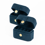 Компактный футляр‑шкатулка мини 63x38x45 мм для колец.