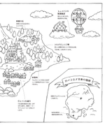 The Story of a Magical Town and a mysterious Forest. Coloring book Eriy