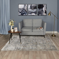 Ковер ASTER 0.8*1.5 дизайн A2078A IVORY/TILE