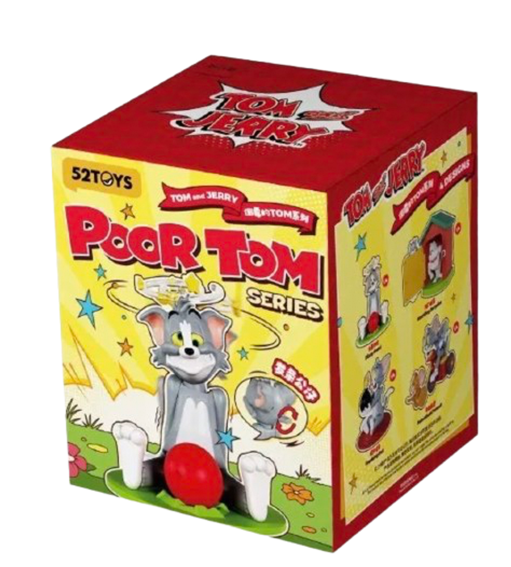 Рандомная фигурка Blind Box 52 Toys Tom and Jerry Poor Tom