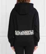 Худи seasonal logo hoodie Karl Lagerfeld - черный(235W1812)