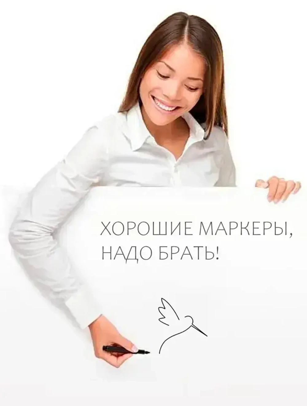 Маркер строительный тонкий разметочный с длинным наконечником / 6 шт (черный, красный, зеленый, синий, 2 белых) / Маркеры строительные для разметки по металлу, дереву, стеклу, ткани