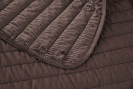 Покрывало 240x260 и 2 наволочки 50х70 Sofi De MarkO Фердинанд кофейное