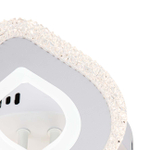 Светодиодный светильник 61Вт, 6226Лм, 3300К-6500К,Ra>80, ИК-пульт, плавная регулировка мощности, изменение цветовой температуры, ночник, металл/акрил, белый