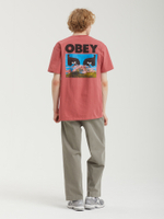 Мужская Футболка Obey In A Different Place