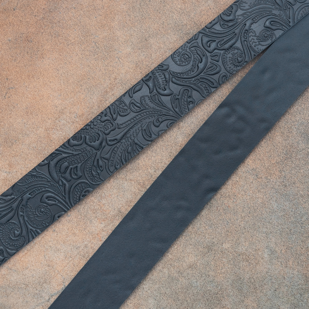 Черная ременная заготовка