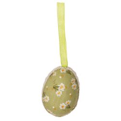 GAEM Изделие декоративное подвесное "Яйцо" (блок 12шт), L4 W3 H6 см, 3в.