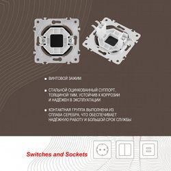 Заглушка для поста, без рамки Arte Milano am-202 202.50-1.black