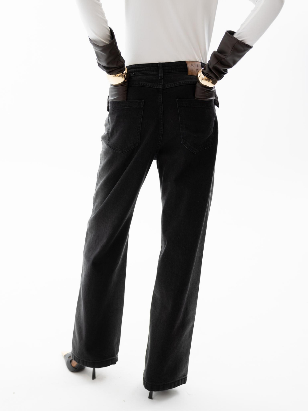 Джинсы JANE, Черный