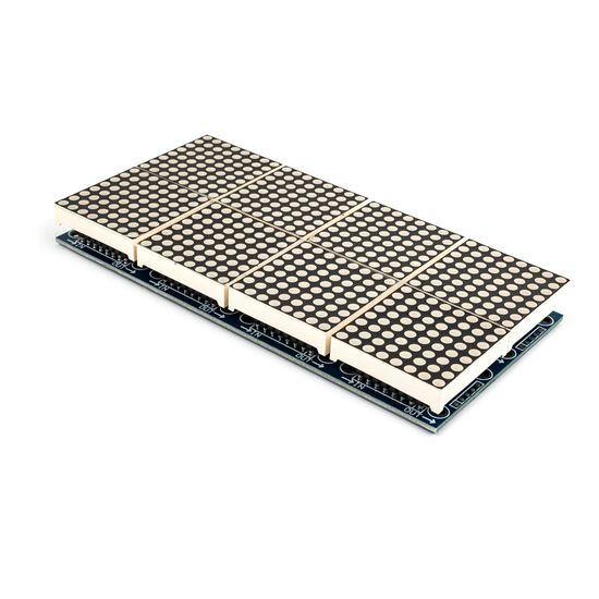 Модуль светодиодной матрицы MAX7219 32*16