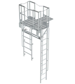 Площадка навесная для полувагонов со сходней MEGAL ПНП