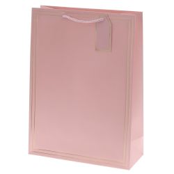 GAEM Пакет подарочный L (бумага 210г/м2, блок 12шт), L31 W12 H42 см, 10в.