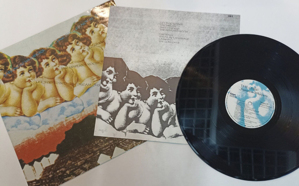 Винтажная виниловая пластинка LP The Cure Japanese Whispers The Cure Singles Nov 82 Nov 83 (UK 1983)