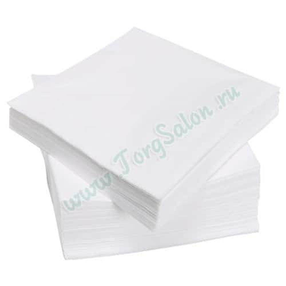 Полотенца (салфетки) одноразовые стандарт «Спанлейс» , (белые). Размер: 35х70 см. Количество: 50 шт.