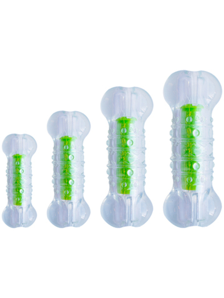 Petstages игрушка для собак "Хрустящая косточка" резиновая 12 см средняя