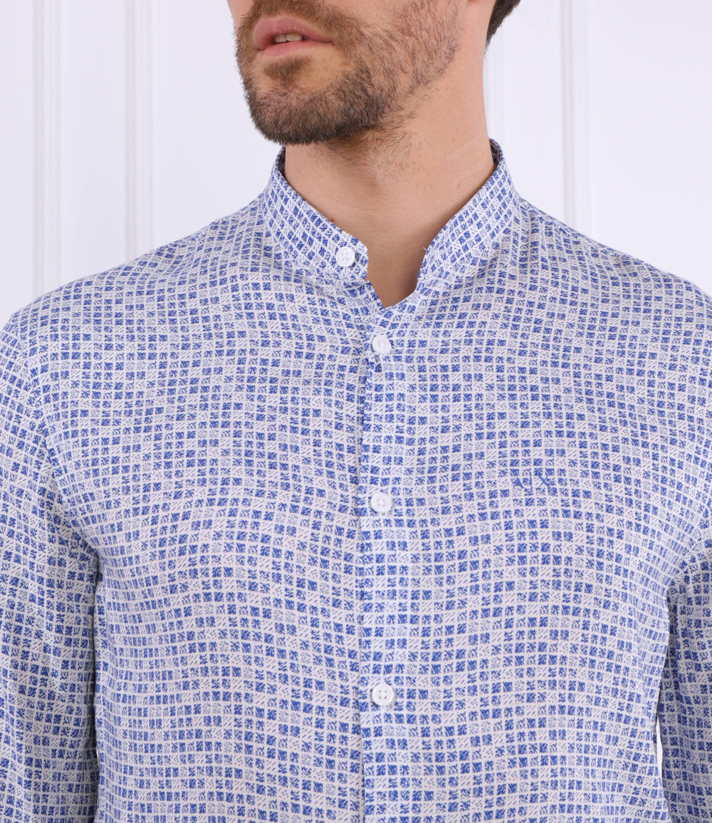 Рубашка Armani Exchange - голубой(3RZC49 ZNRNZ)