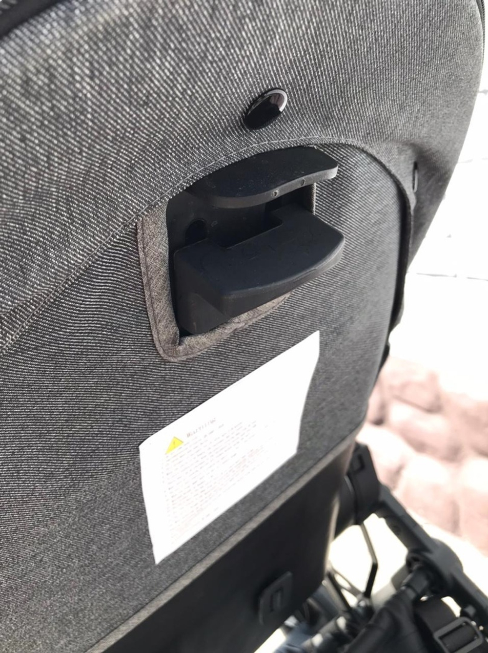 Коляска-трансформер 2в1 Luxmom T60 тёмное-серый текстиль