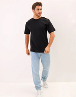 Футболка базовая (черный) 270 гр