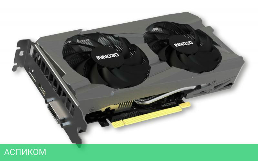 Видеокарта Inno3D GeForce RTX 3050 Twin X2 8GB GDDR6 (N30502-08D6-1711VA41)