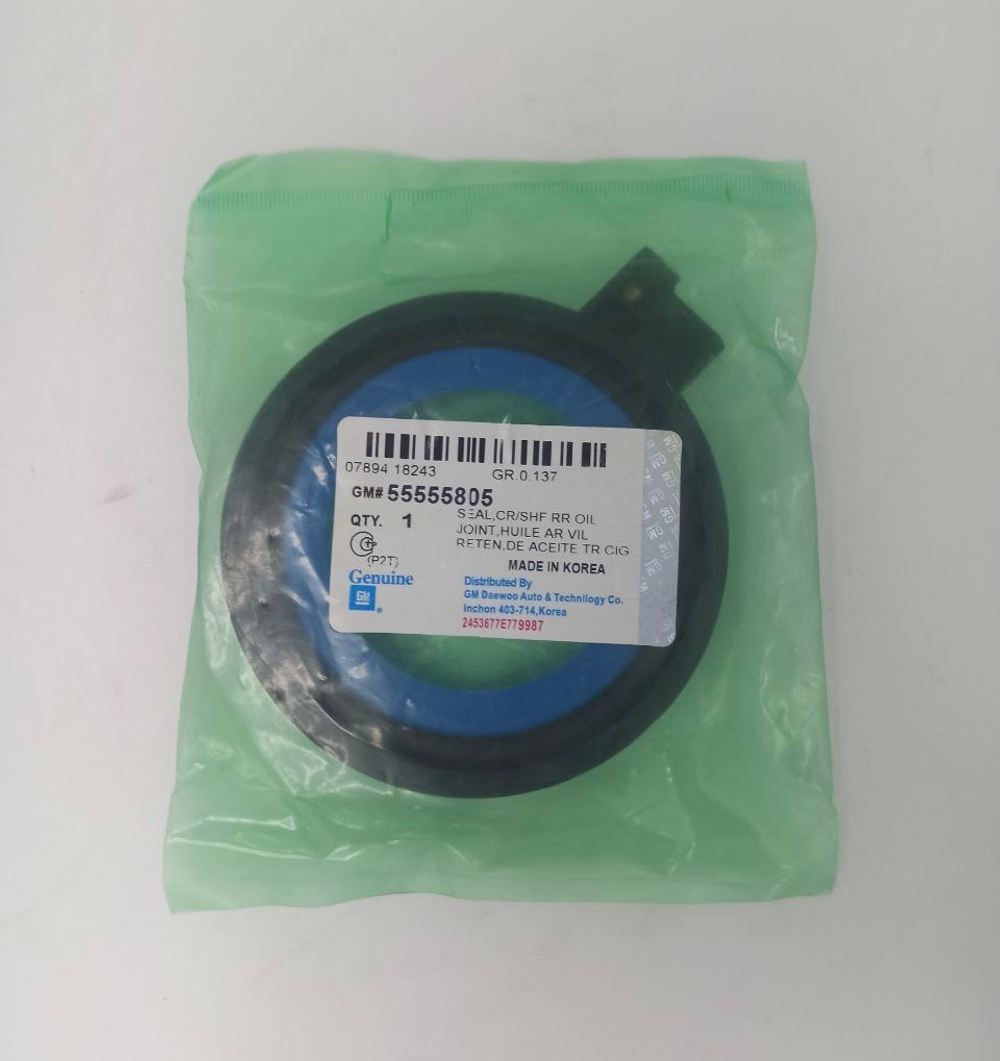 Сальник коленвала задний 55555805 Chevrolet Cruze 1.6-1.8, Aveo (T250) 1.4 08-; Opel Astra H, J