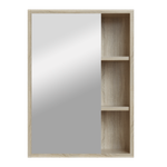 Зеркальный шкаф "МИЛТОН-50" Дуб сонома (ЛДСП)