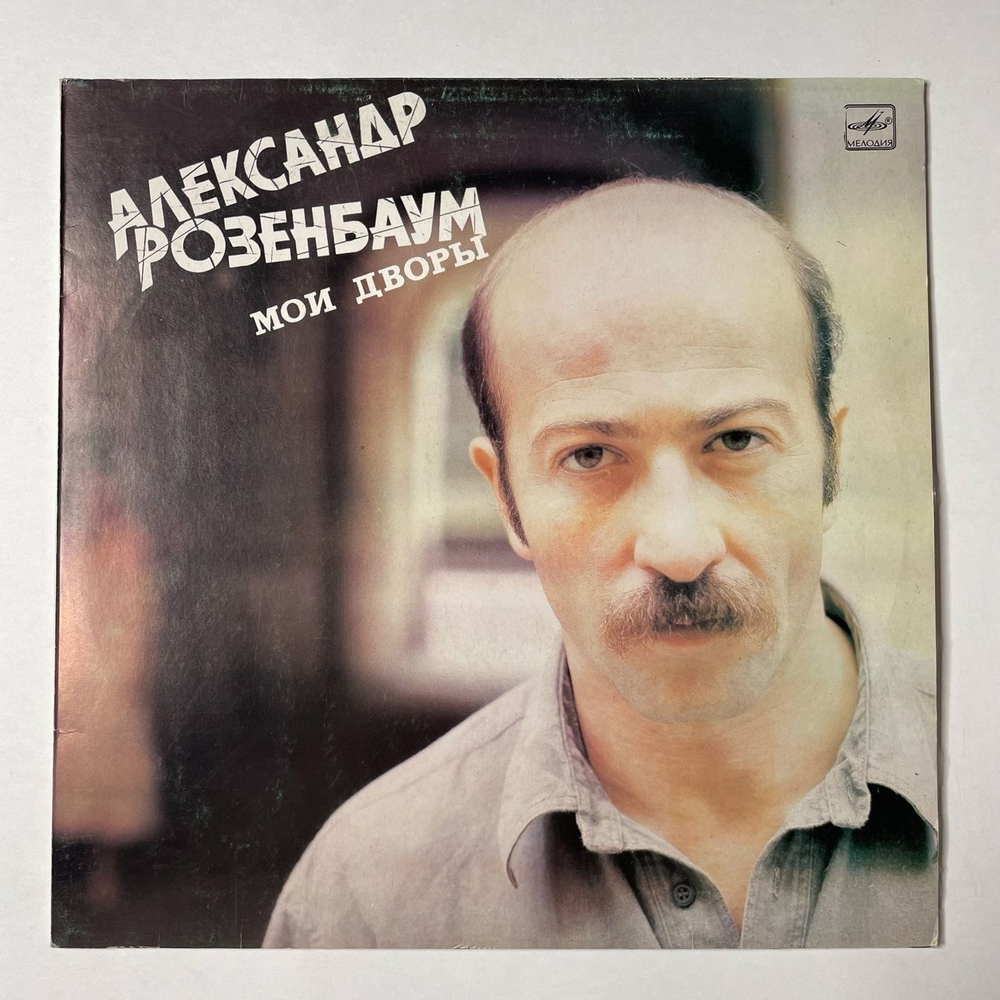 Винтажная виниловая пластинка LP Александр Розенбаум Мои Дворы (СССР 1988) Размышление На Прогулке