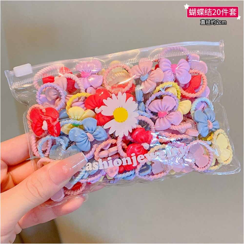 Набор резинок для волос (бантики)