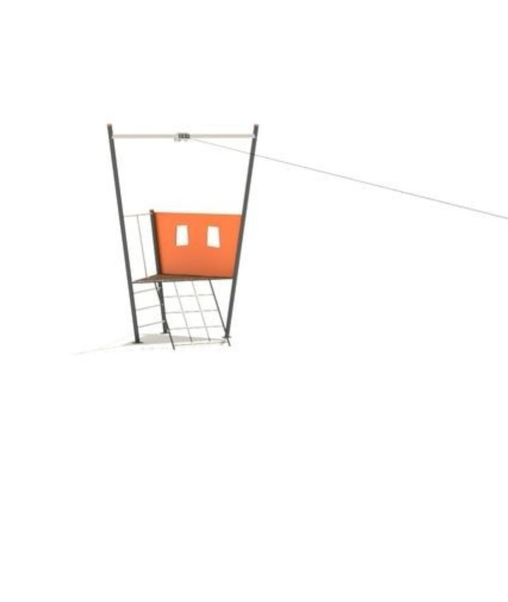Игровой элемент Тарзанка ТР-1 для уличной площадки