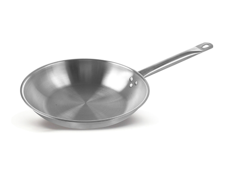 Сковорода d=220/50 нерж.тройное дно, ИНДУКЦИЯ, LUXSTAHL [C24131]