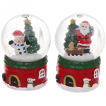 Сувенир Снежный шар «Волшебный привет» 6,5*4,5 см, микс