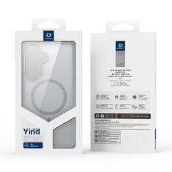 Чехол серого цвета с MagSafe для Samsung Galaxy S26+ Плюс, серия Yind Series от Dux Ducis