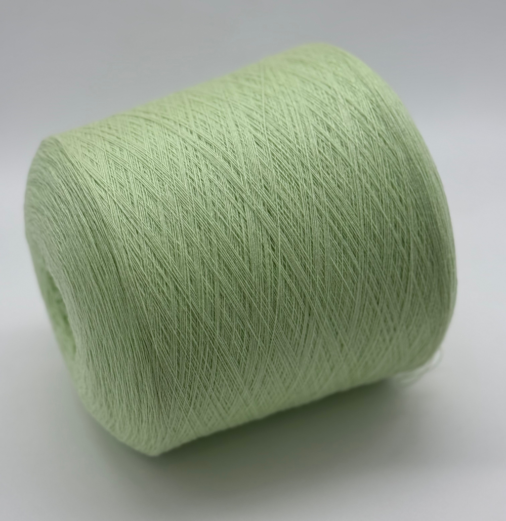 Пряжа Prisma Ricerche CANBERRA (100% мериносовая шерсть кардная) 1550м/100гр, зеленая гвоздика