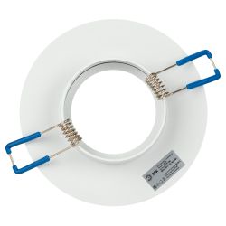 Светильник встраиваемый алюминиевый ЭРА KL83 WH под лампу MR16 GU5.3 белый