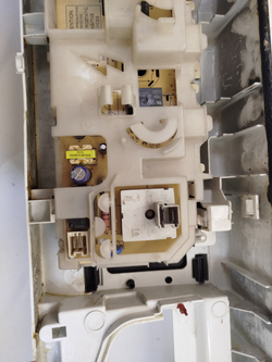 414 Силовой модуль и панель индикации в сборе для стиральной машины Vestel ARWM1041L б/у