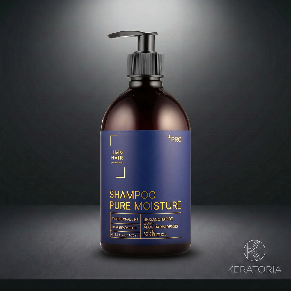 LIMM HAIR Shampoo Pure Moisture — бессульфатный шампунь глубокого увлажнения