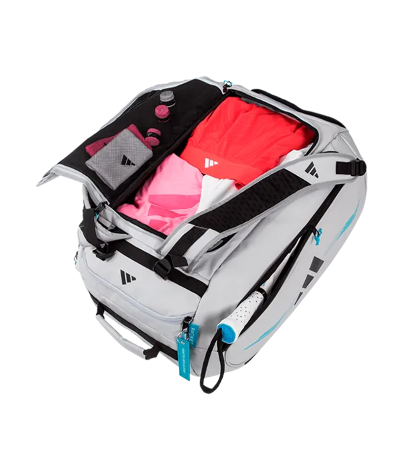 Сумка для падел Adidas Protour Martita Ortega 3.4 2025 бело-синяя