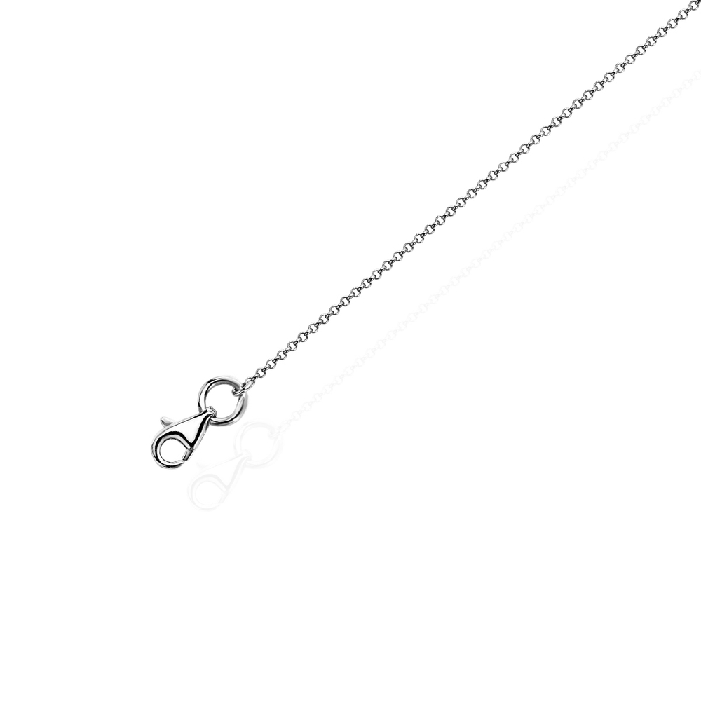 Цепь из белого золота 585 пробы JA-CH-0208235