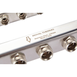 Коллектор нерж. в сборе универсальный 1quot; ВР-3/4quot; НР, 6 выходов