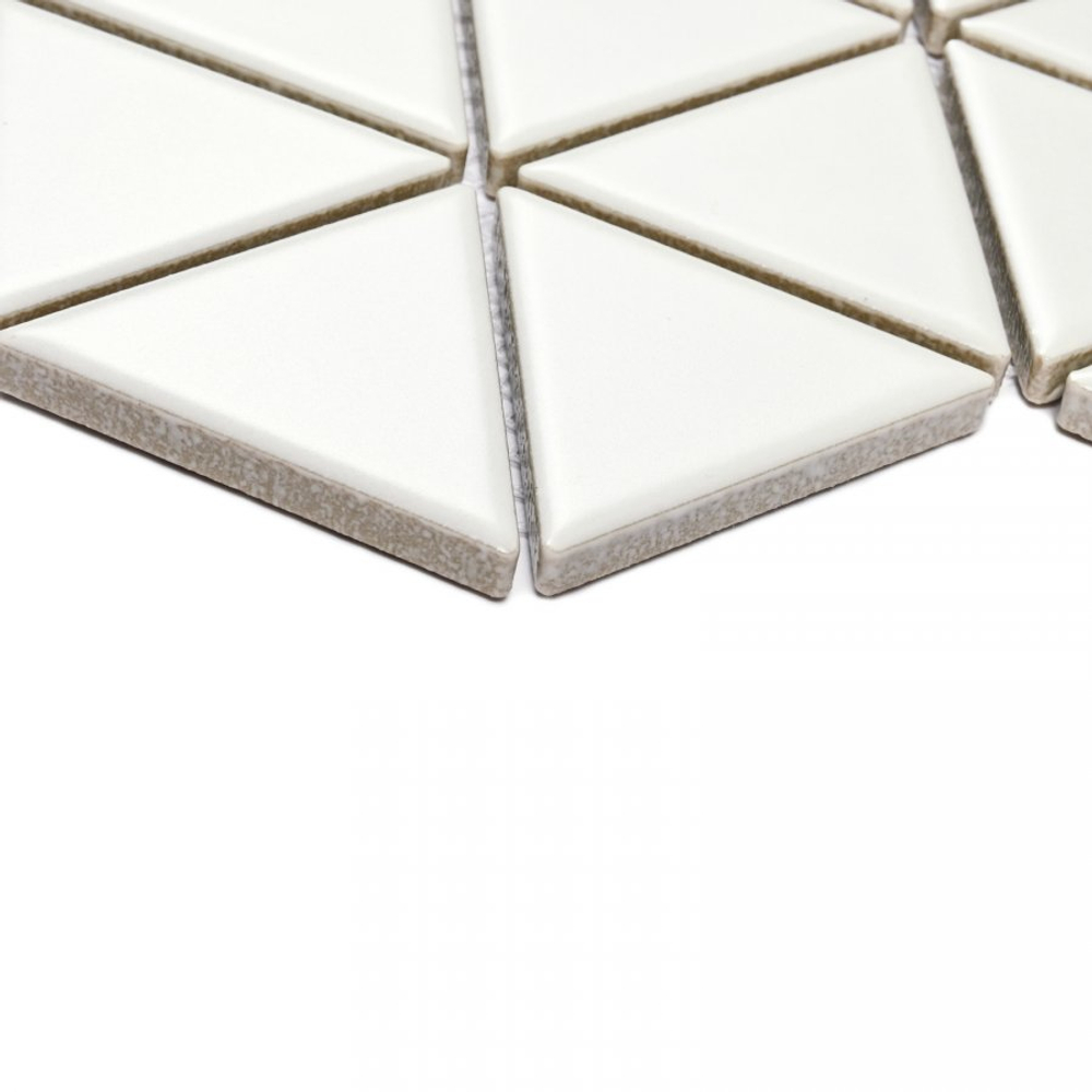 Мозаика из керамогранита Reno White matt (39х45) 291х252х6 мм
