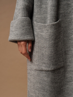 C0153-07 Кардиган женский светло-серый dbr