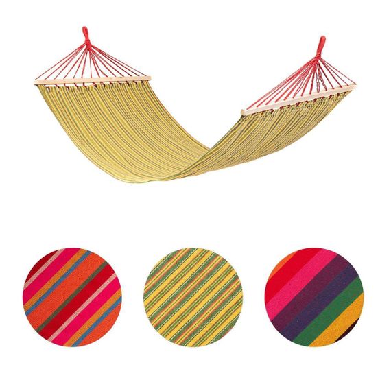 Гамак Helios тканевый 200х120см с планкой (HS-G-P-200х120)