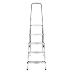 Стремянка усиленная, 5 ступеней, алюминиевая, Россия, MTX
