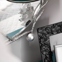 Зеркало настенное Терра Бранч Айс Античное Серебро