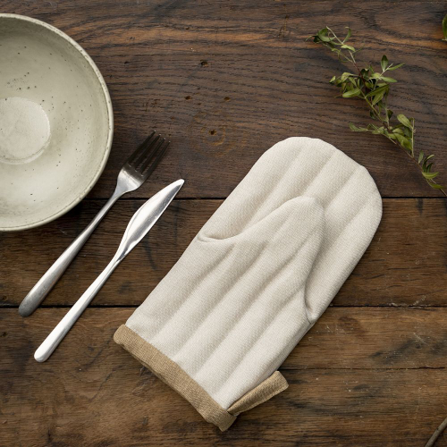 Прихватка-варежка «Ибица» | кремовый