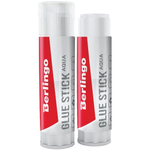 Клей-карандаш 15гр. "Aqua" прозрач. FPp_15000 ( Berlingo)