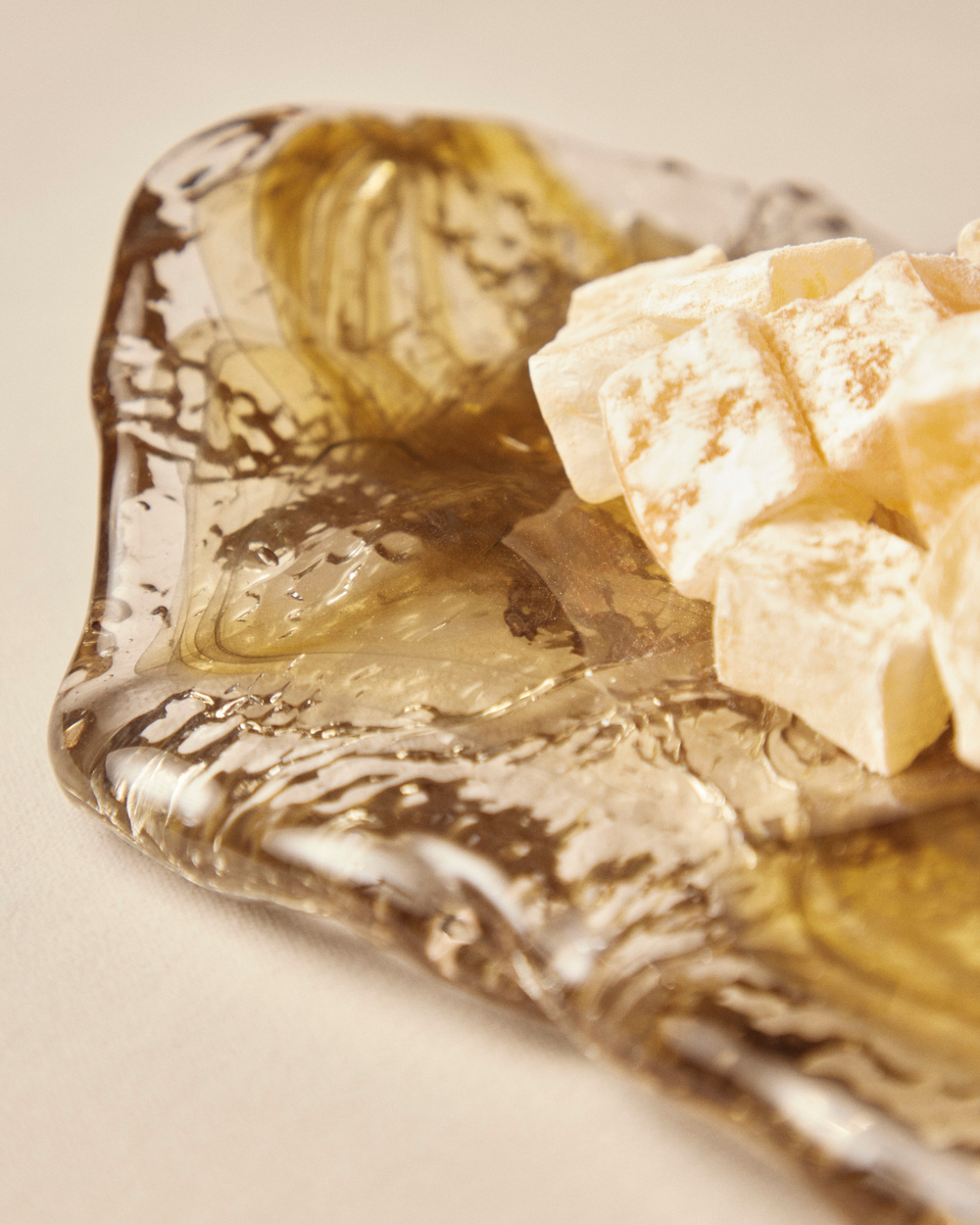 Блюдо для сервировки Янтарь